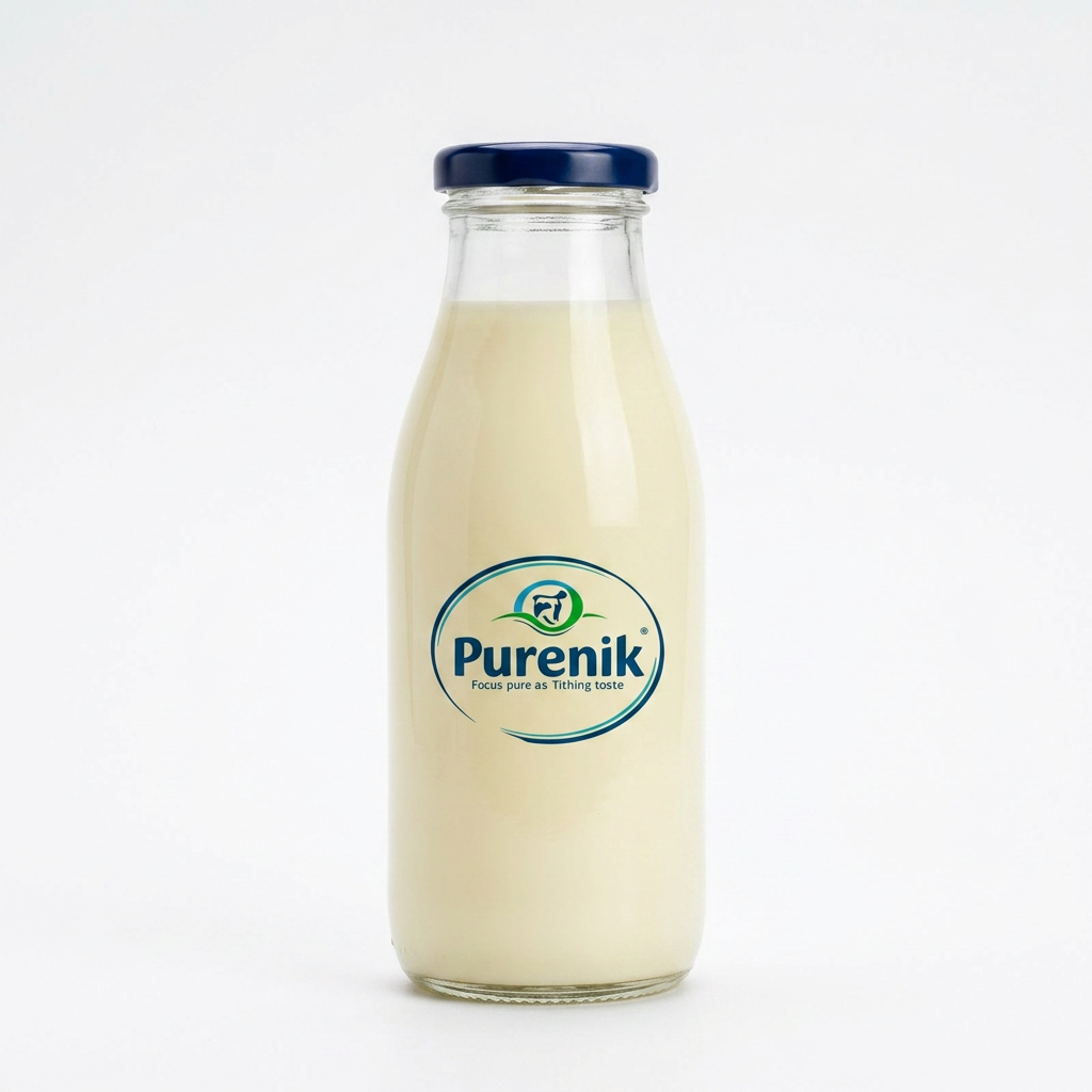Buffalo Milk (500ml) in premium glass bottle